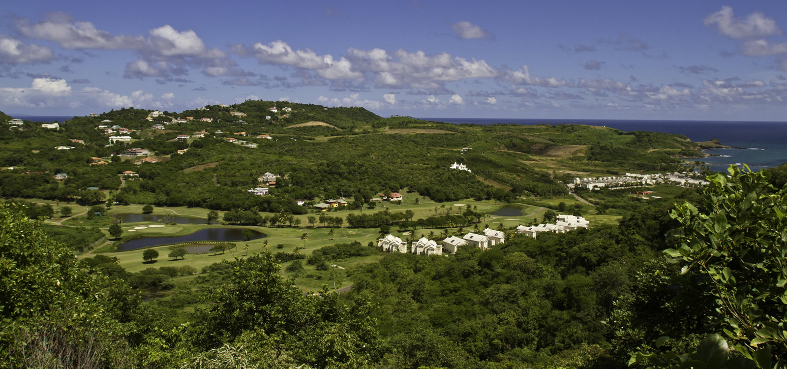 Golf course, St Lucia
