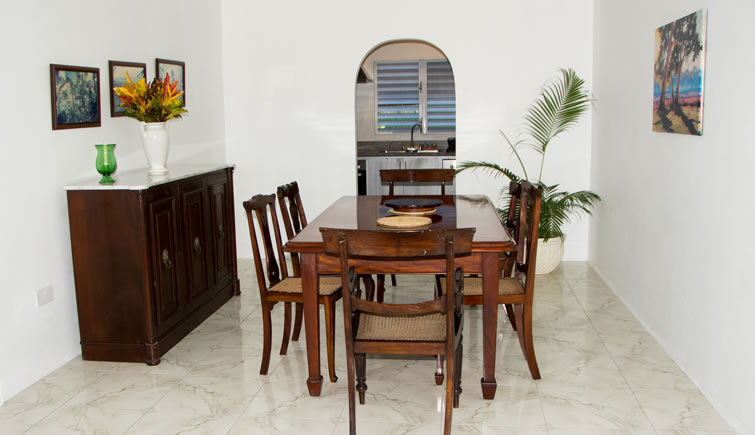 Castles in Paradise condo 3 - dining room